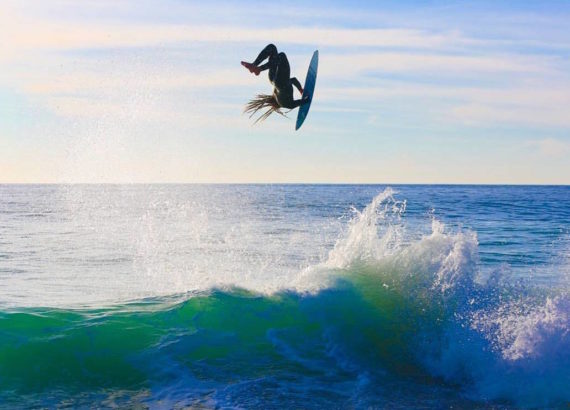 skimboarding