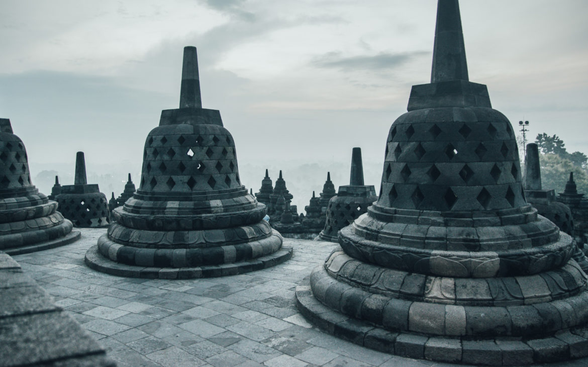 Borobudur Tempel – Sonnenaufgang inmitten eines Weltkulturerbes