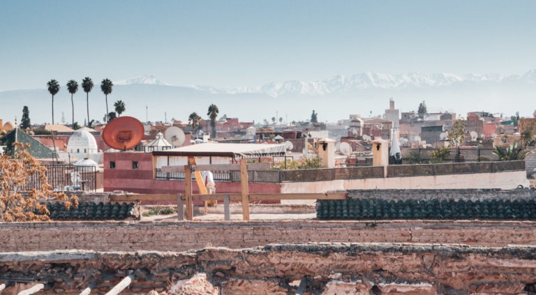 Marrakesch Aussicht