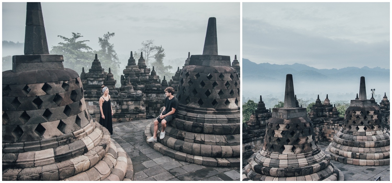 Borobudur Tempel Yogyakarta Indonesien