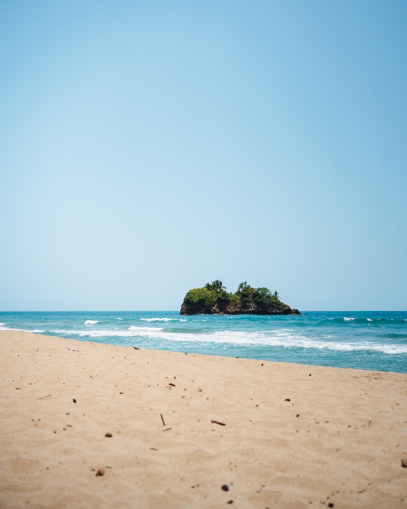 Playa Cocles in Puerto Viejo, Costa Rica