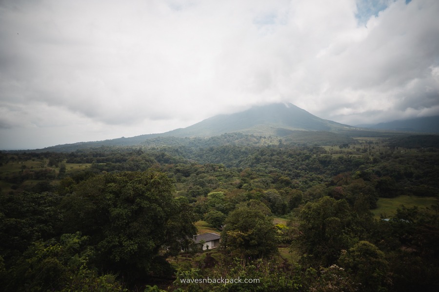 Aussicht auf den El Arenal in Costa Rica