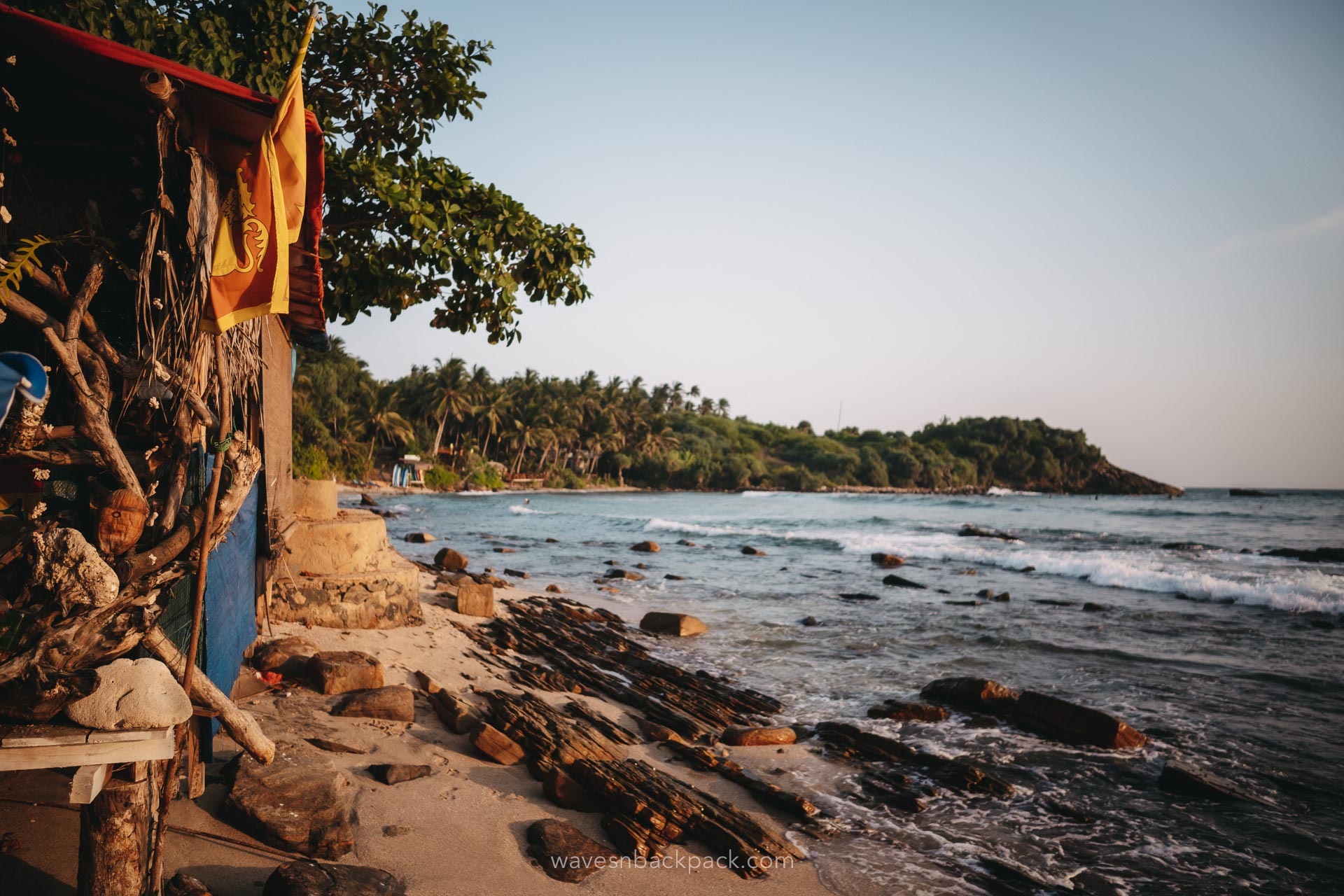 Hiriketiya Beach in Sri Lanka