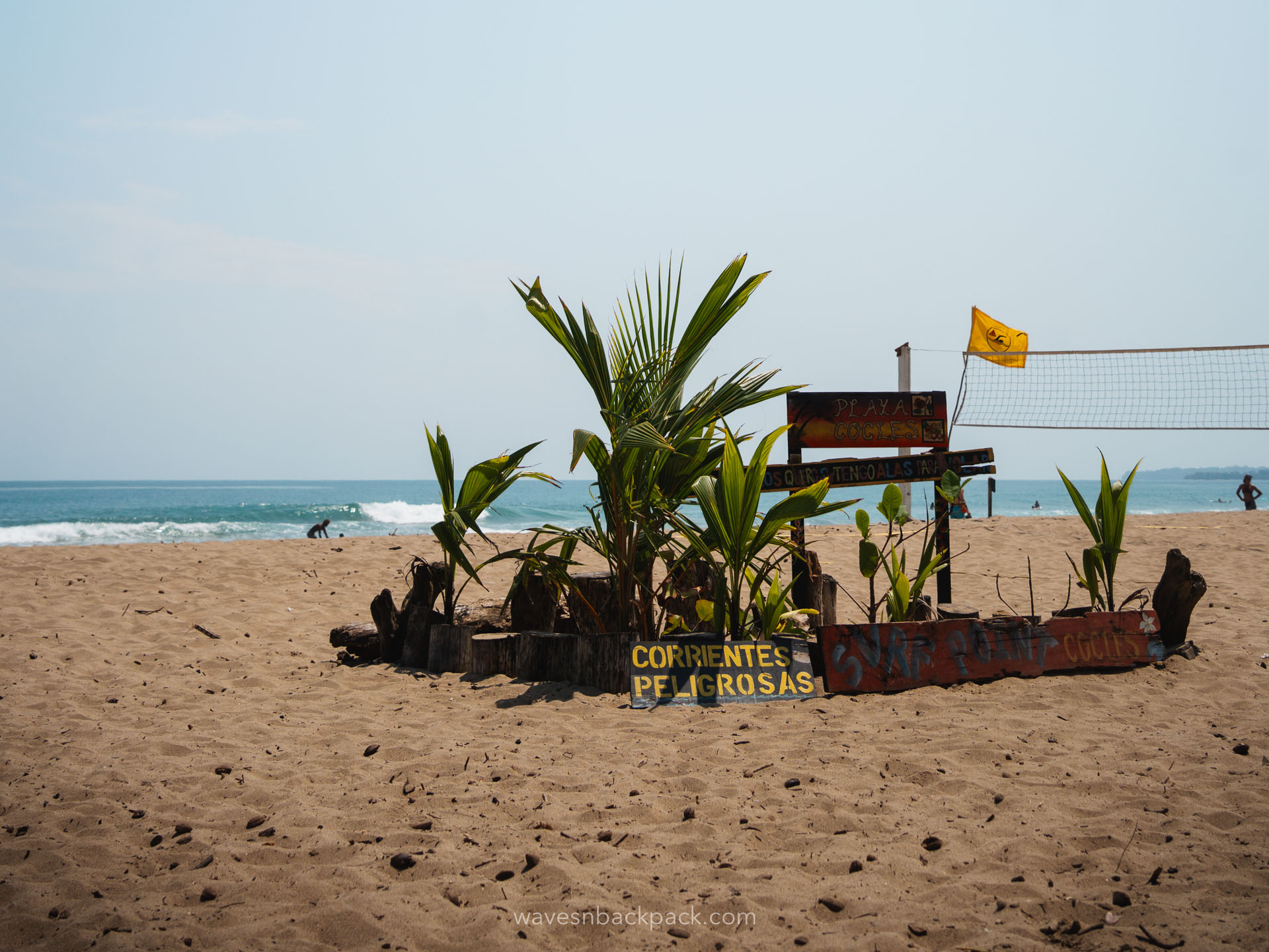 beach at Playa Cocles in Puerto Viejo